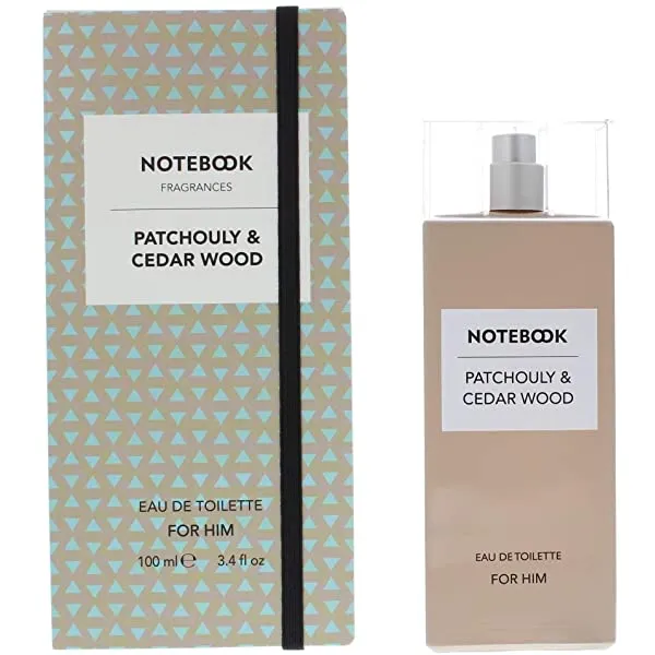 NOTEBOOK PATCHOULY & CEDAR WOOD FOR MEN EDT 100ML