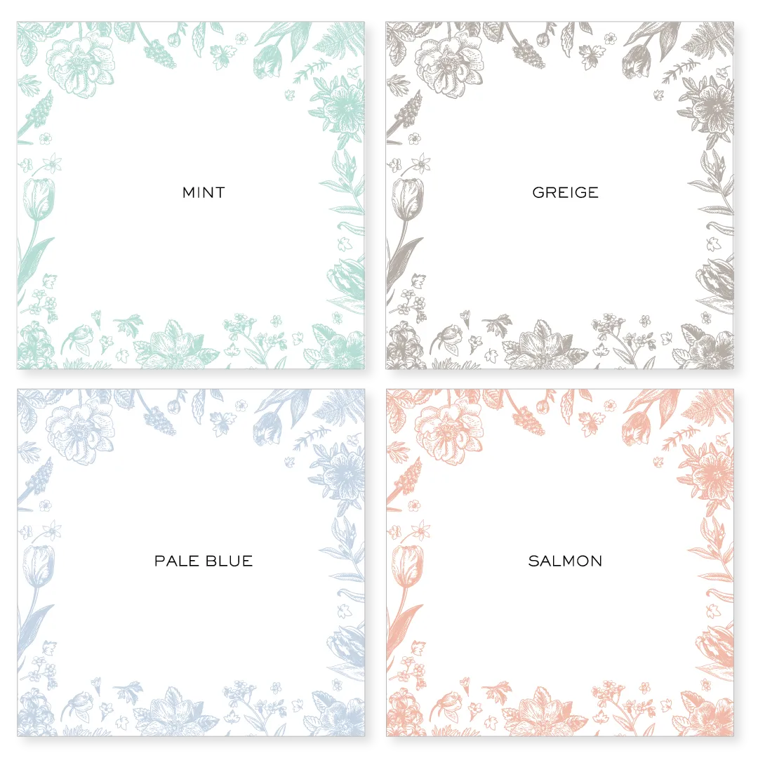 Notecard | garden floral