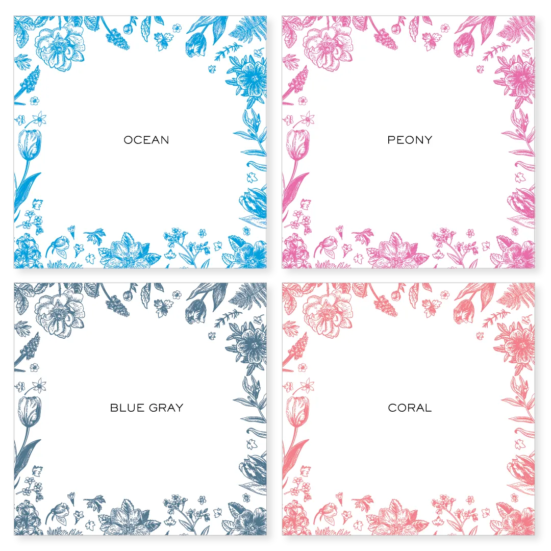 Notecard | garden floral