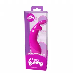 Ohh Bunny Foxy Bunny Clitoral Stimulator - Must Have Magenta