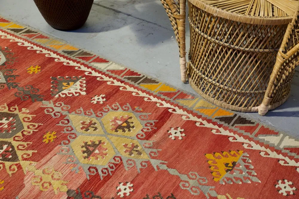 Old Sivas Sarkisla Kilim 8.2ftx11.10ft