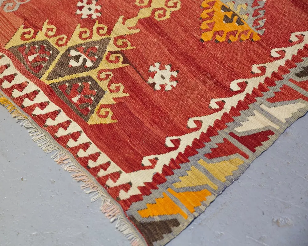Old Sivas Sarkisla Kilim 8.2ftx11.10ft