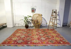 Old Sivas Sarkisla Kilim 8.2ftx11.10ft