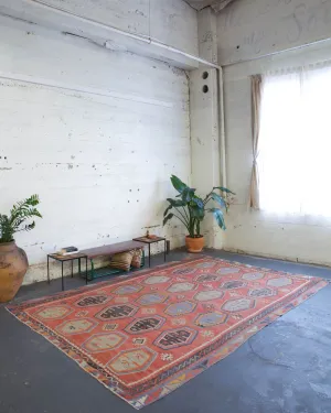 Old Sivas Sarkisla Turkish Kilim Rug