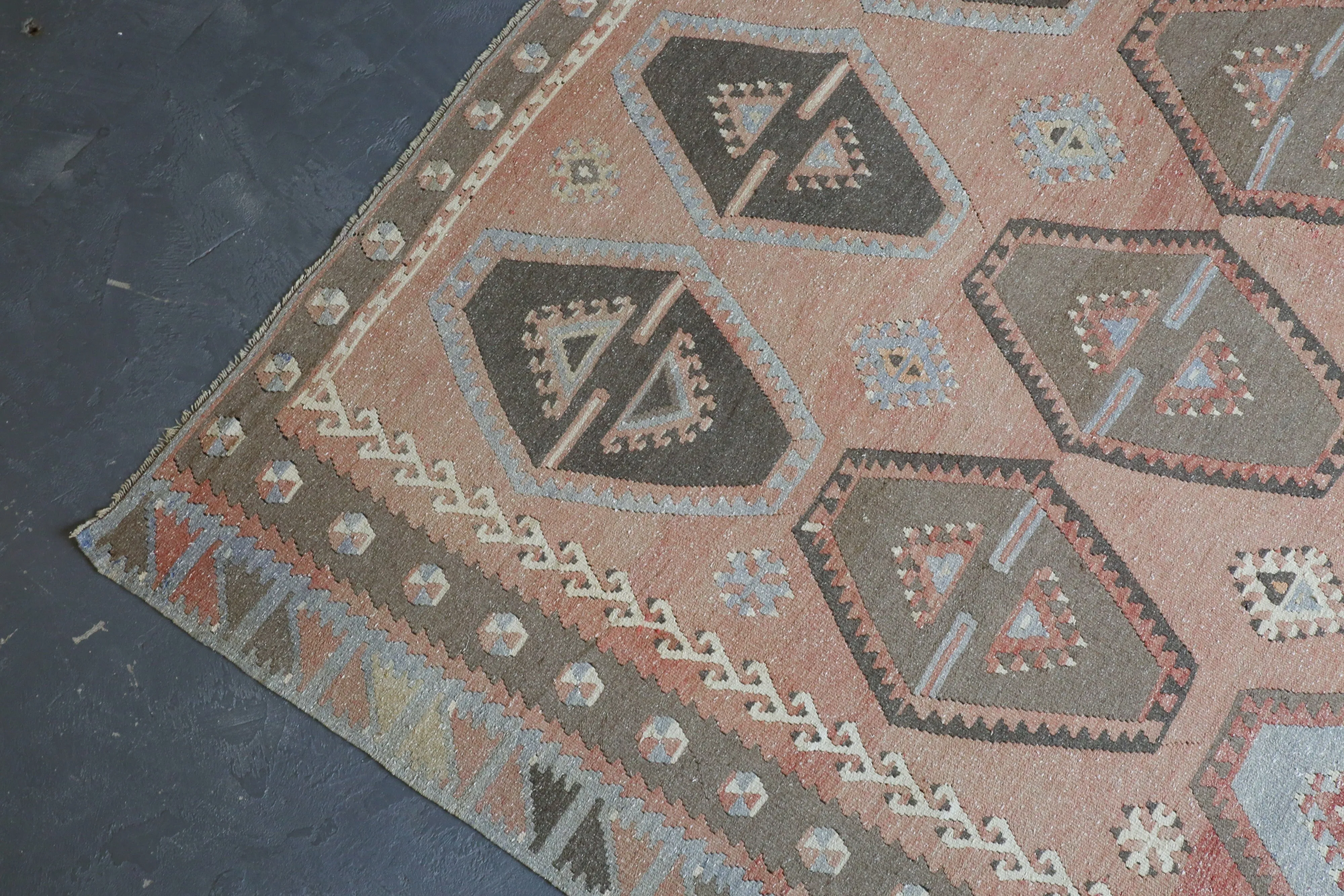 Old Sivas Sarkisla Turkish Kilim Rug