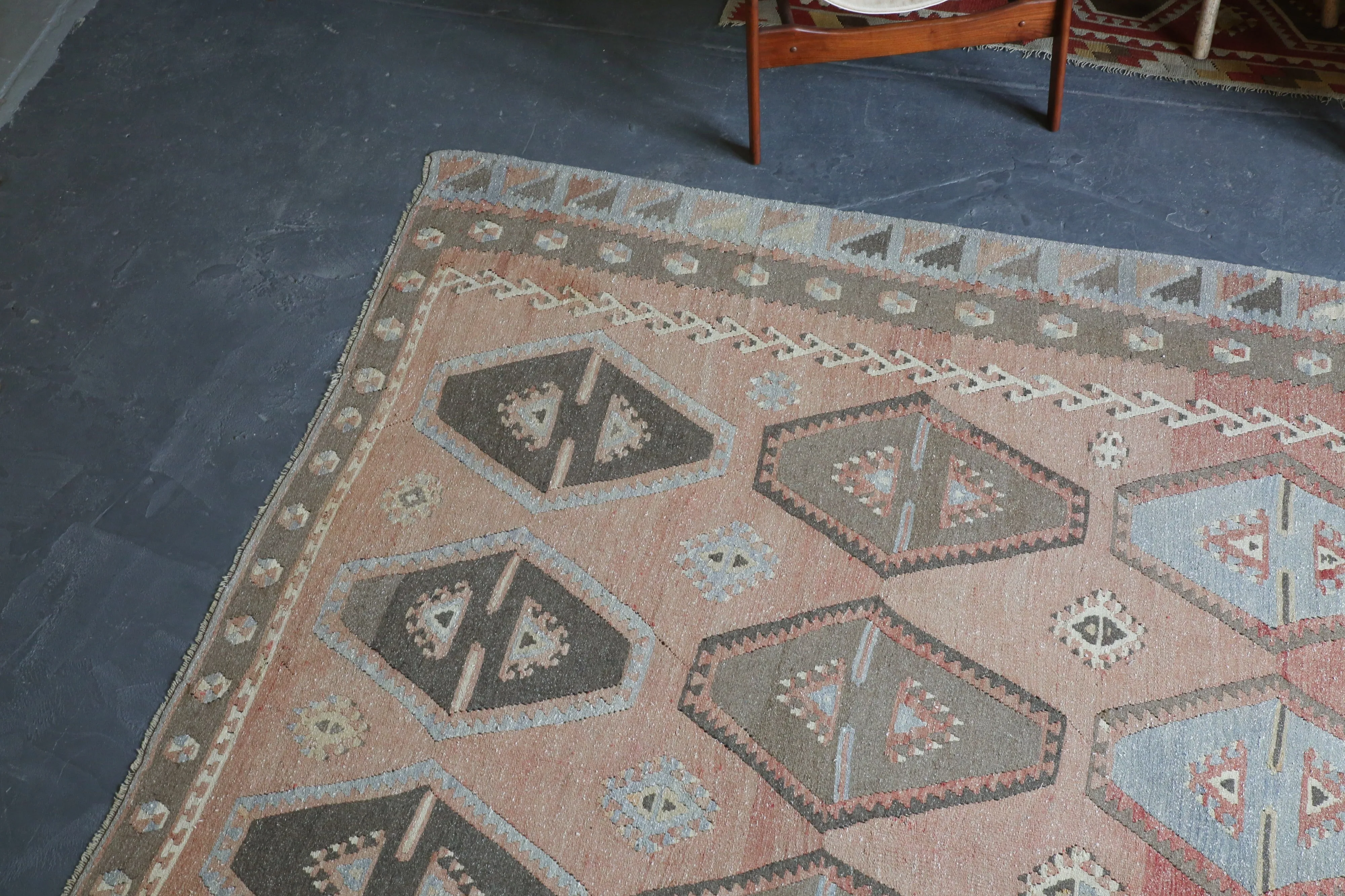 Old Sivas Sarkisla Turkish Kilim Rug