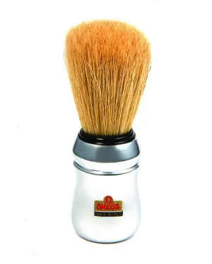 Omega Boar Bristle Shaving Brush With Chromed Plastic Handle