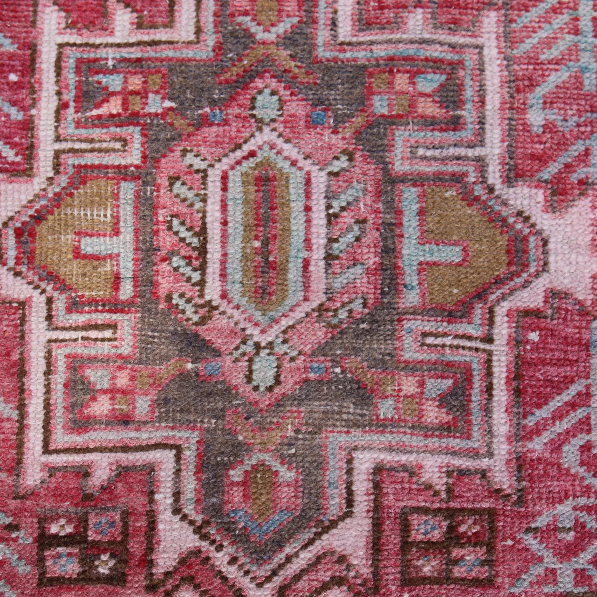ON HOLD MA35 Handwoven Vintage Rug 3’2x10'4