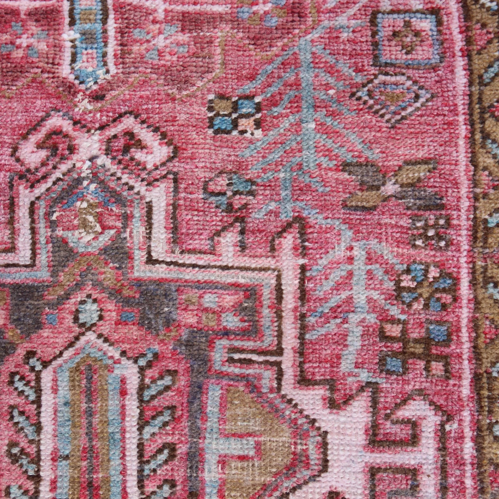 ON HOLD MA35 Handwoven Vintage Rug 3’2x10'4