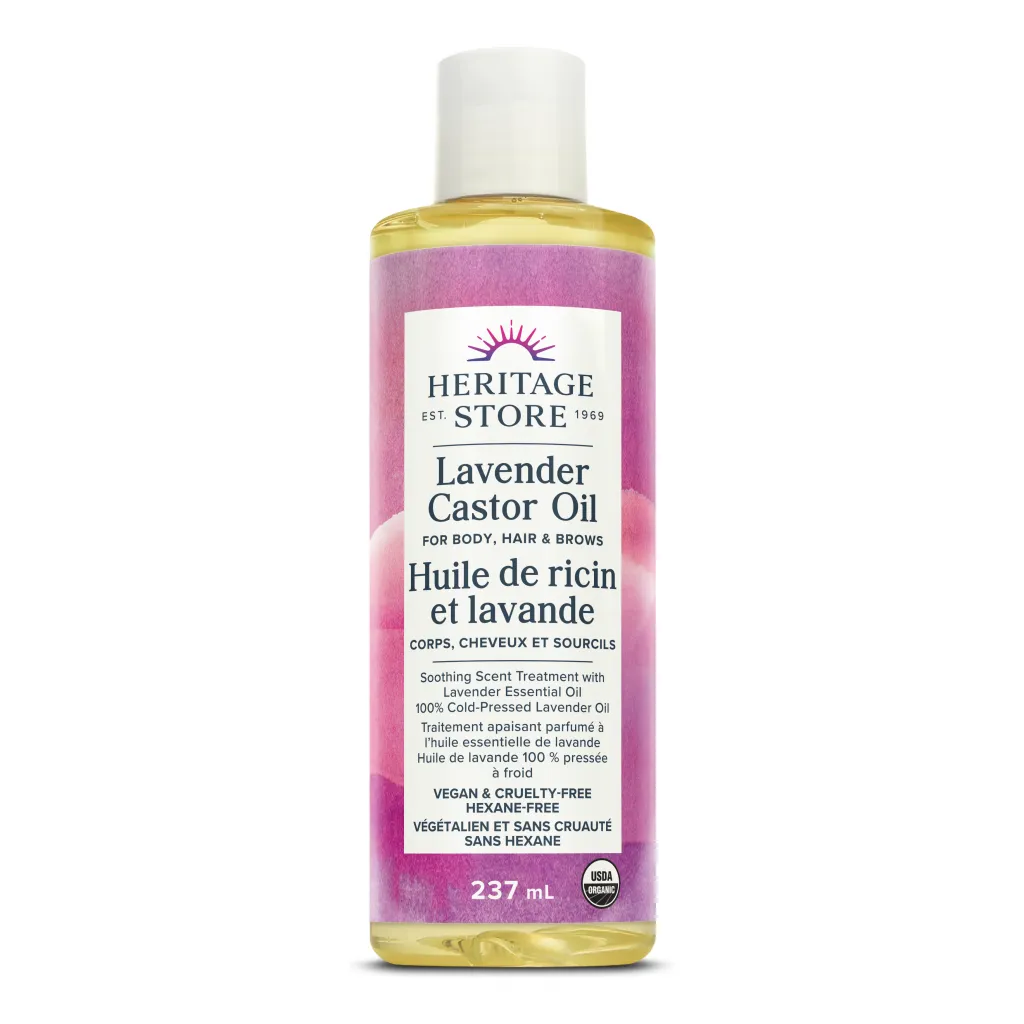Organic  Castor Oil Lavender