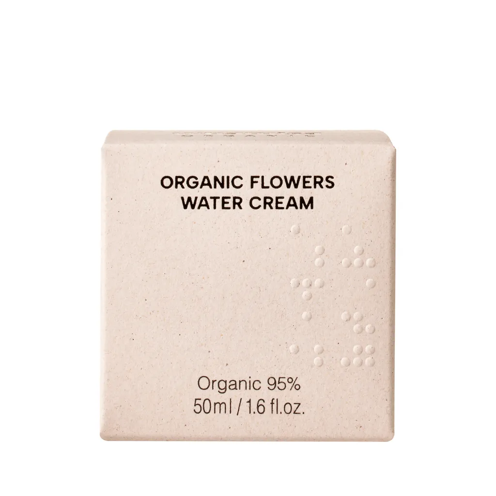 Organic Flowers Water Cream