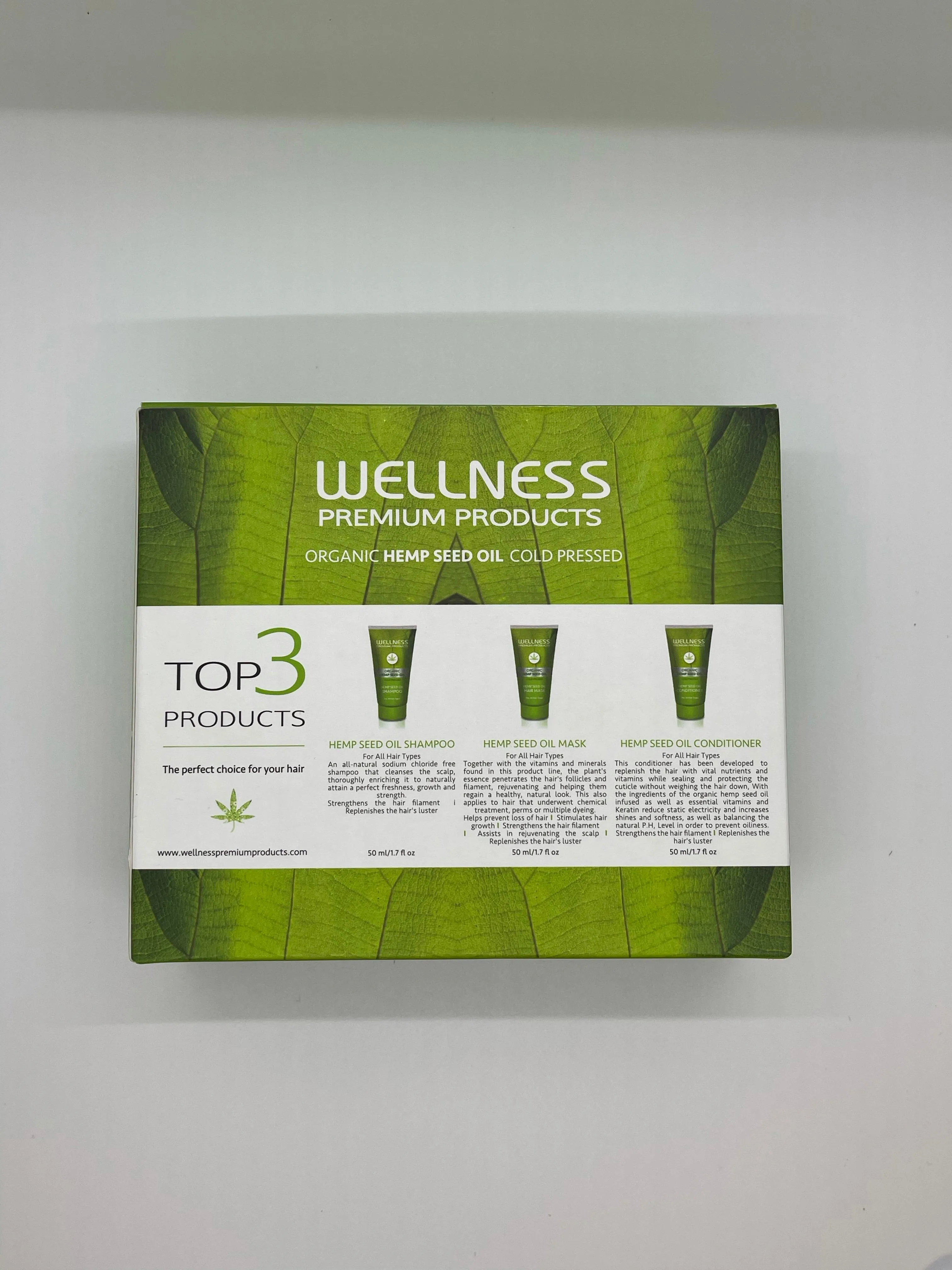 Organic Top 3 Travel kit Wellness