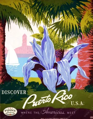 PDXC7259 -- Vintage Travel Posters