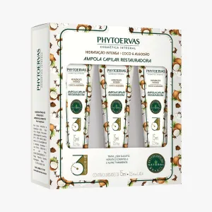 Phytoervas Hair Light Bulb Hydration Intense Coconut and Cotton 3 / 15ml