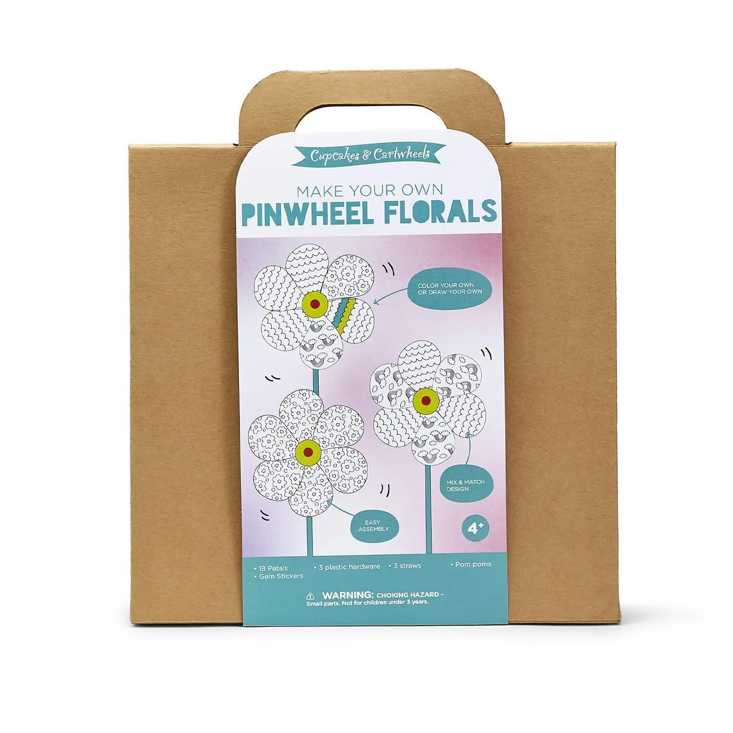 PINWHEEL FLOWERS: DIY