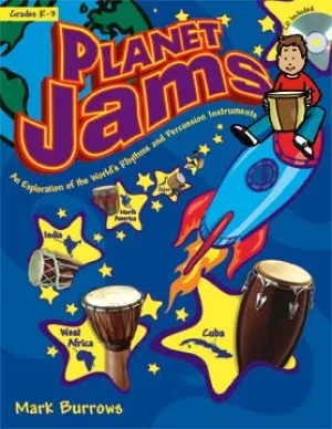 Planet Jams - Classroom music book with CD