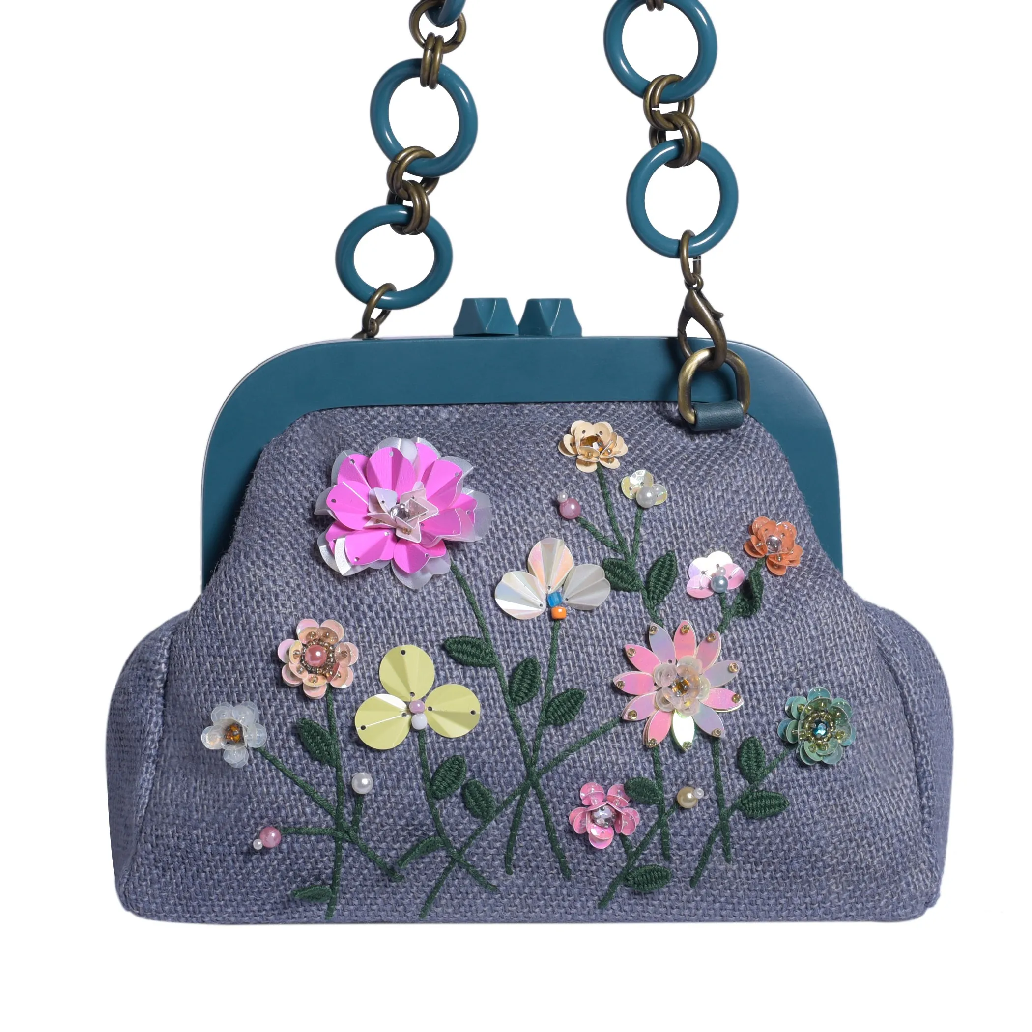 POLLENA Beaded Party Bag