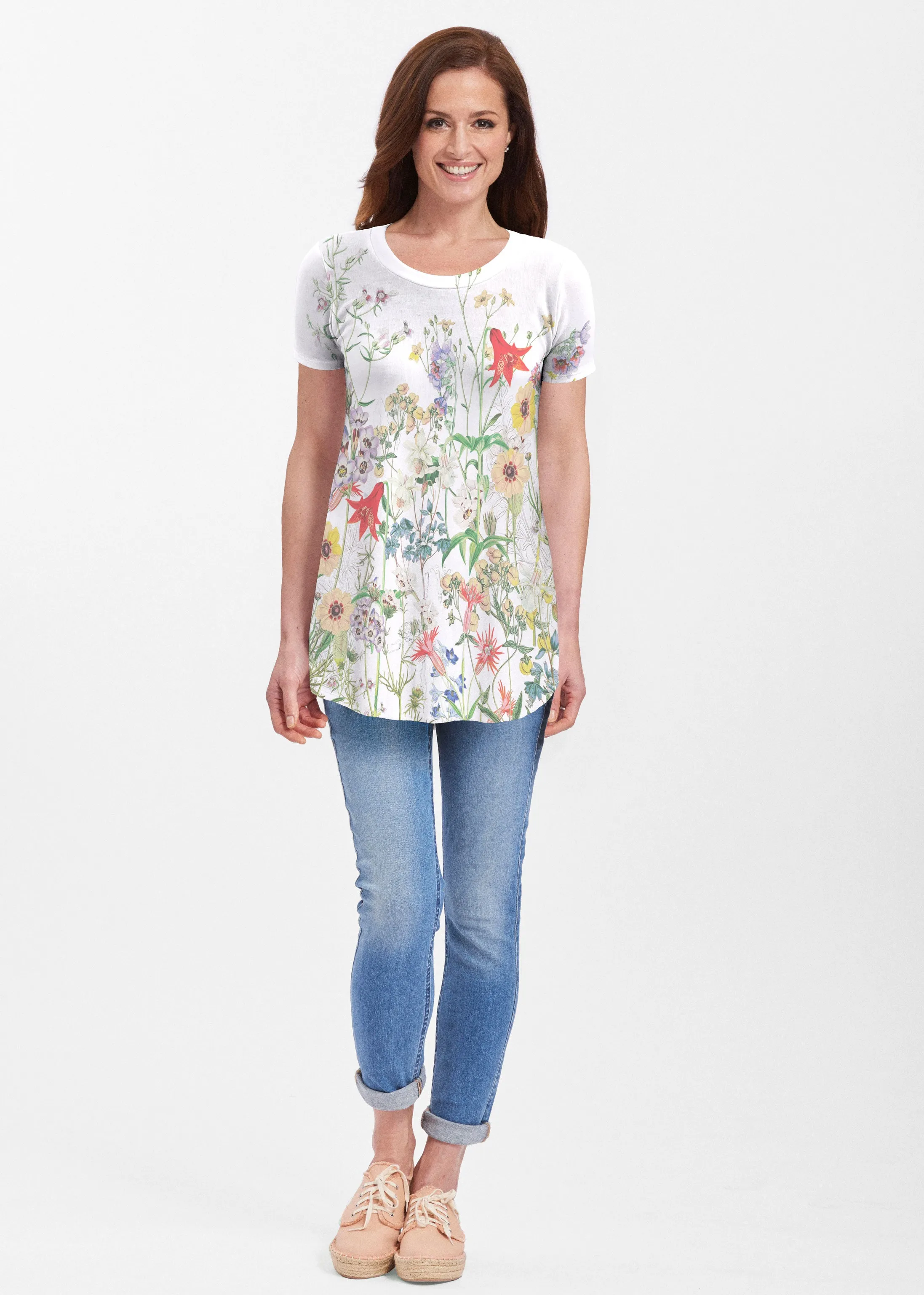 Prairie (7929) ~ Short Sleeve Butterknit tunic