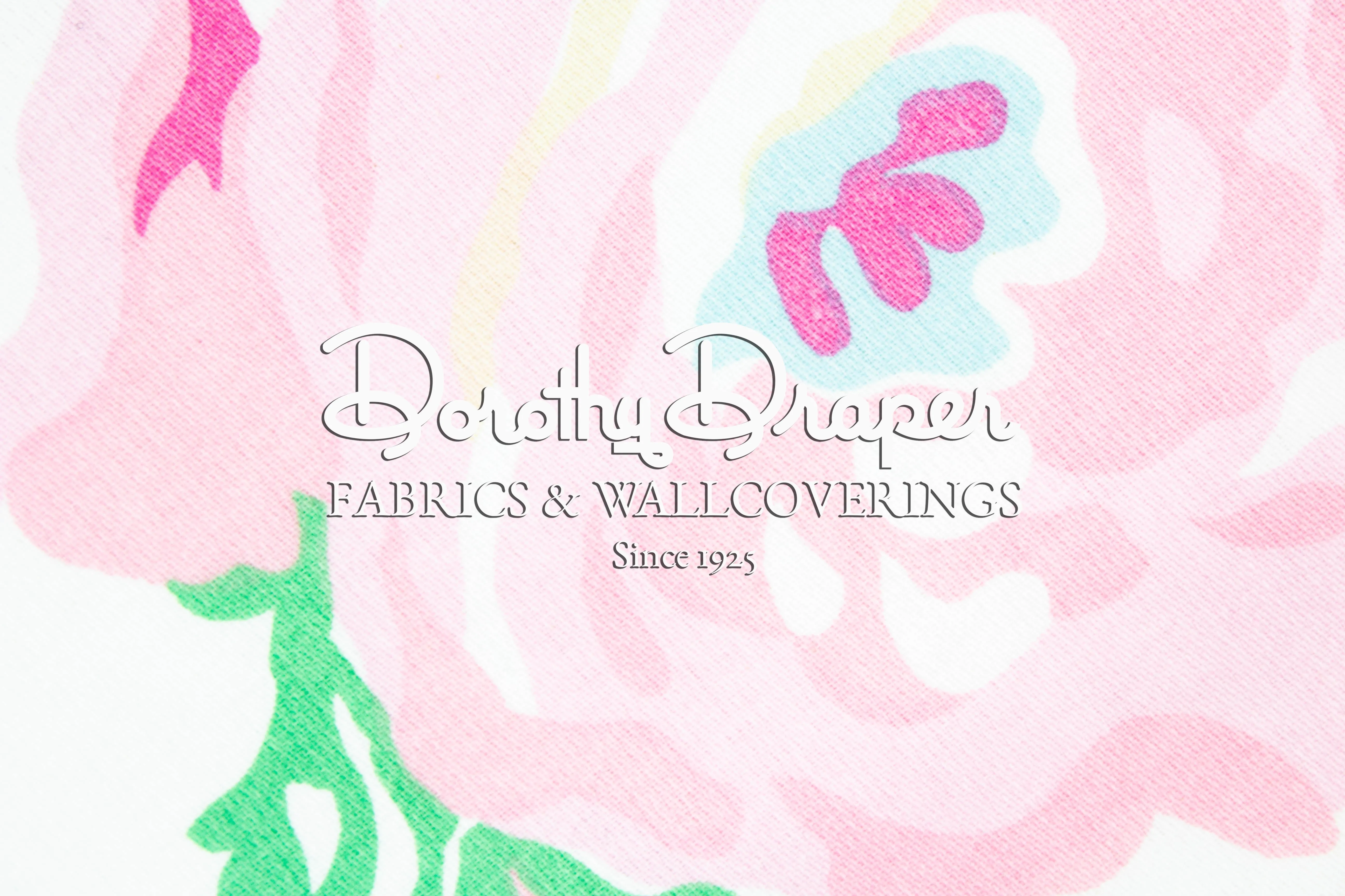 Princess Grace Rose Pink Fabric