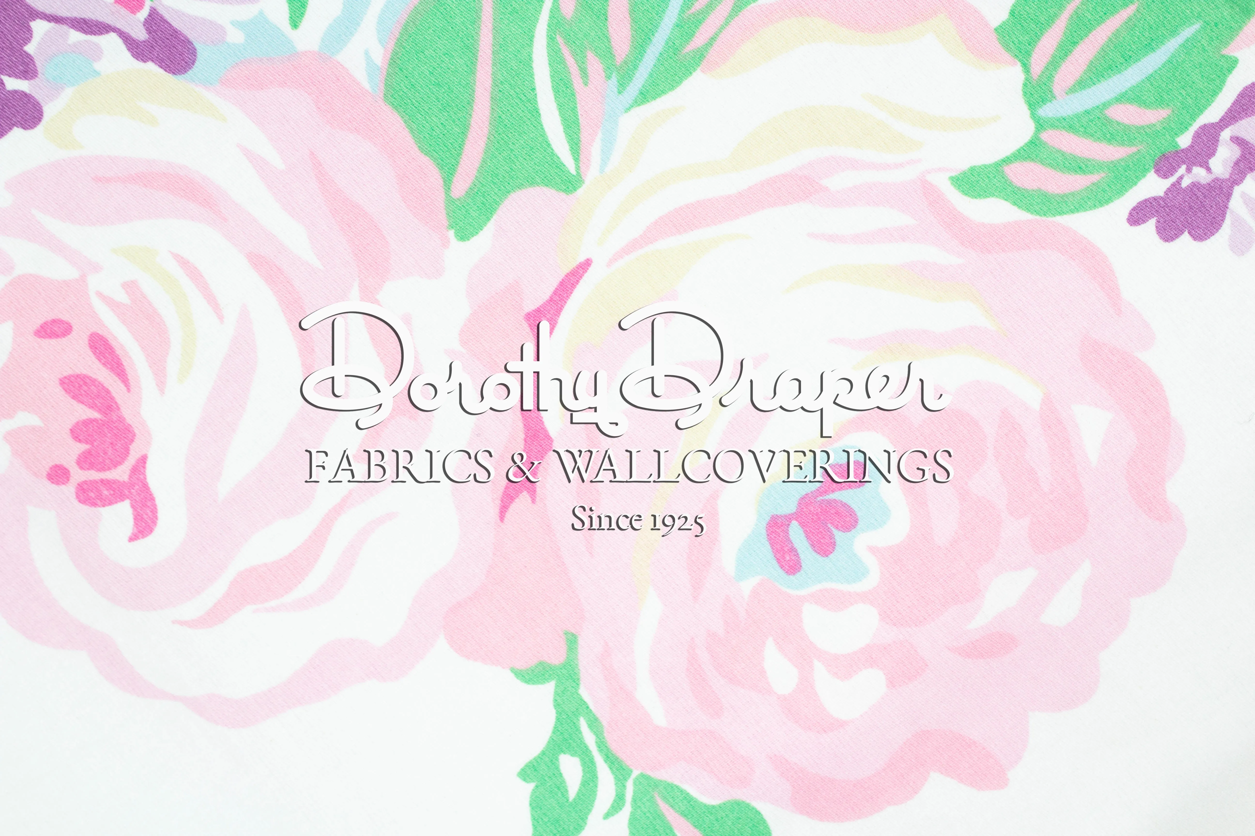 Princess Grace Rose Pink Fabric
