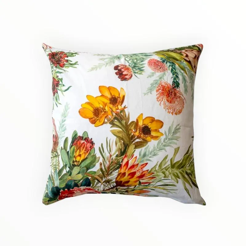 Printed Cotton Fynbos Mustard 140 cm