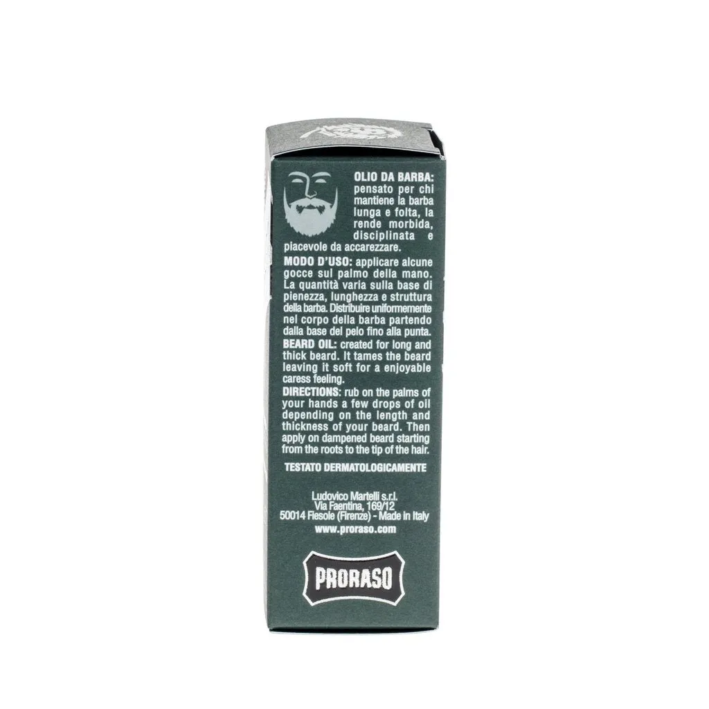 Proraso Cypress & Vetyver Beard Oil