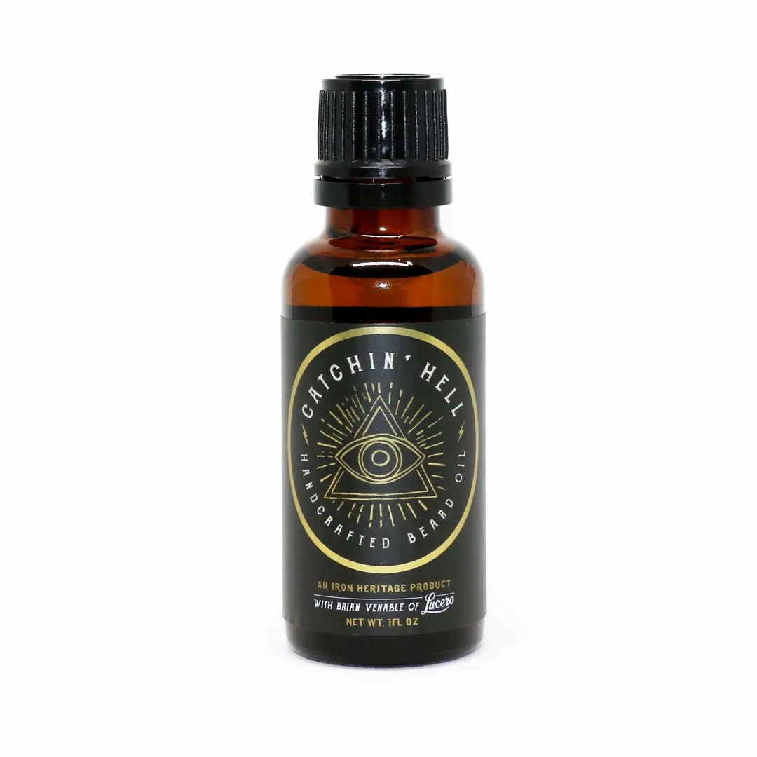 "Catchin’ Hell" Beard Oil by Iron Heritage
