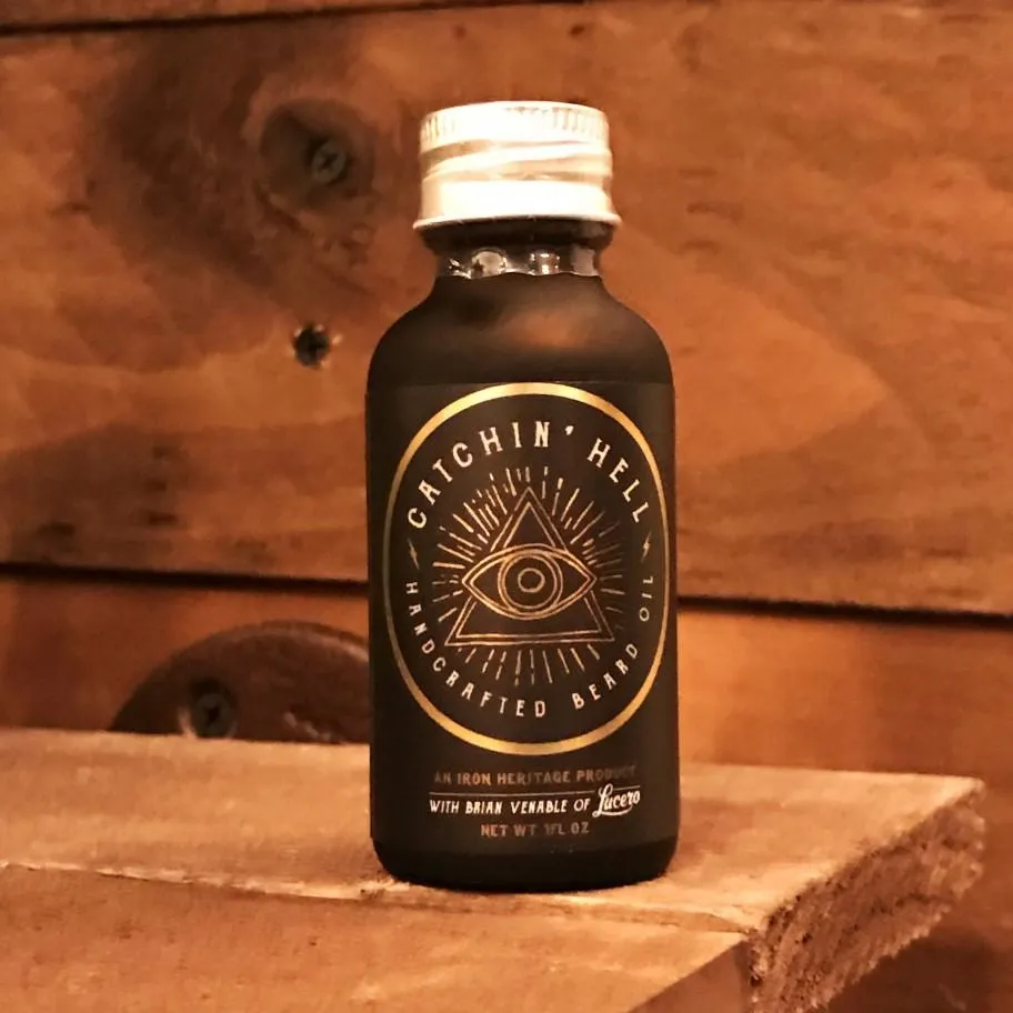 "Catchin’ Hell" Beard Oil by Iron Heritage