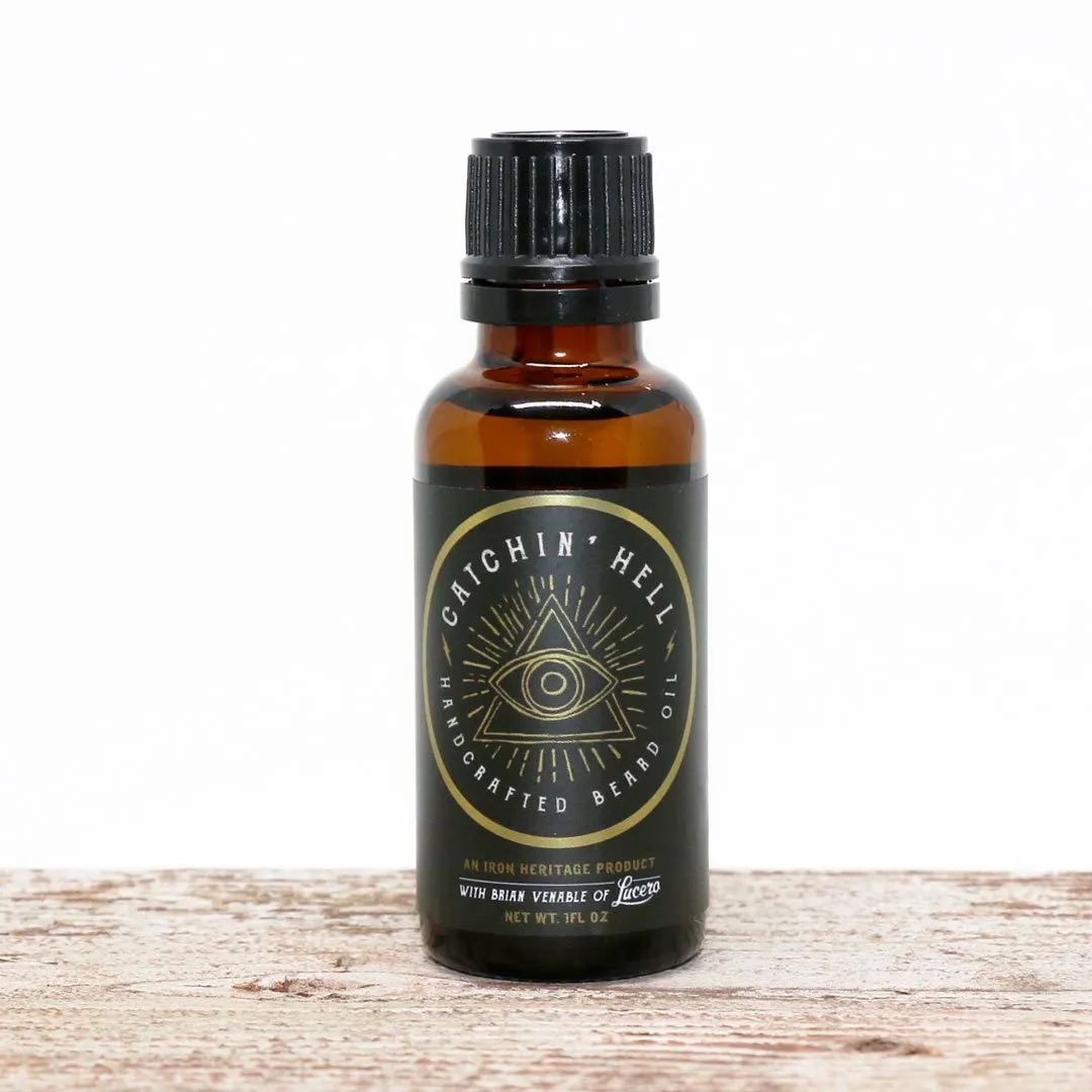 "Catchin’ Hell" Beard Oil by Iron Heritage