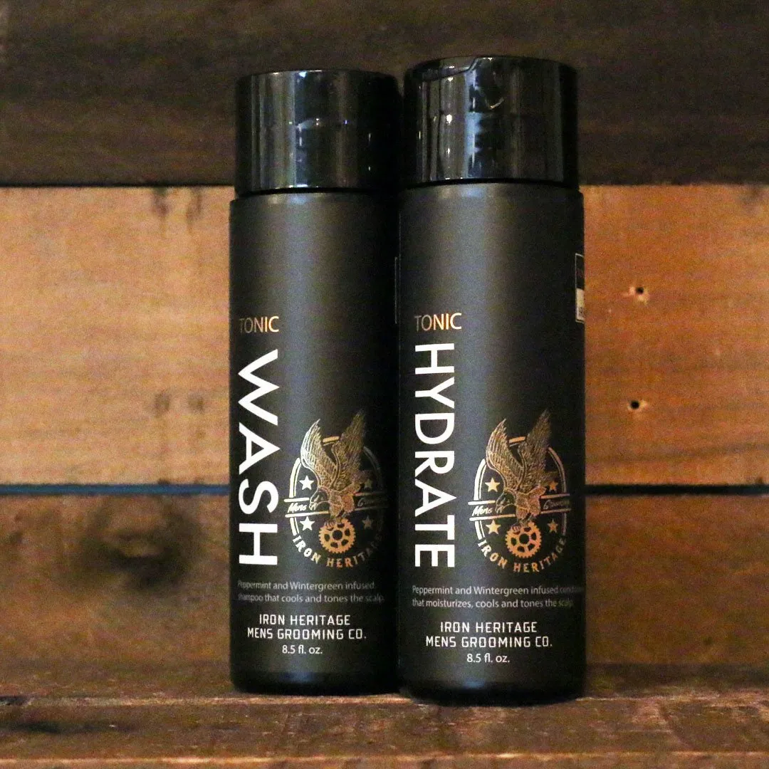 "Premium Tonic Wash Shampoo" by Iron Heritage