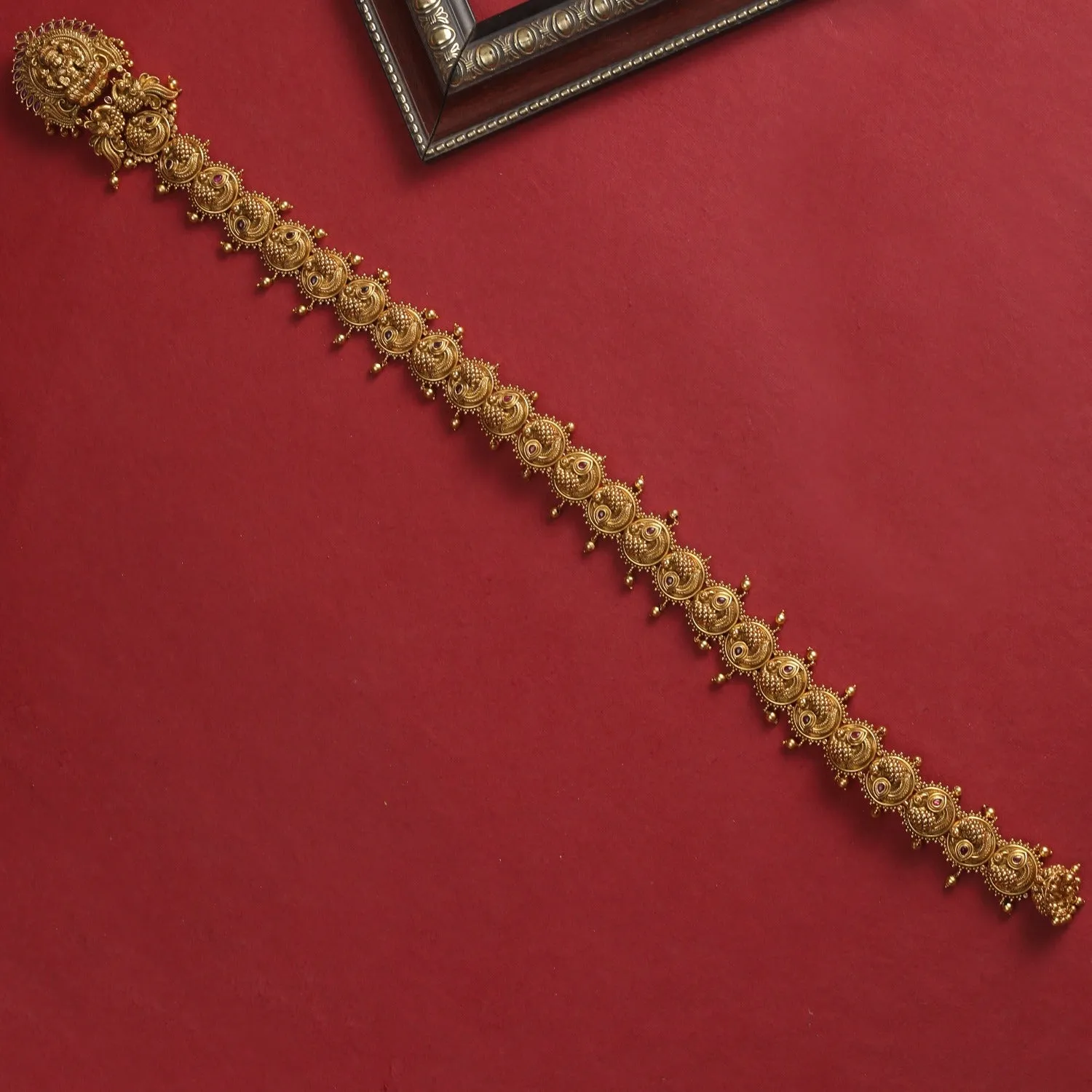 Rajaka Antique Hair Brooch