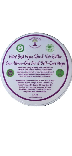 RareGlo Skin & Hair Butter 3 oz