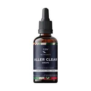 Raw Nutrients Aller Clear Drops - Infused with Bach Flowers