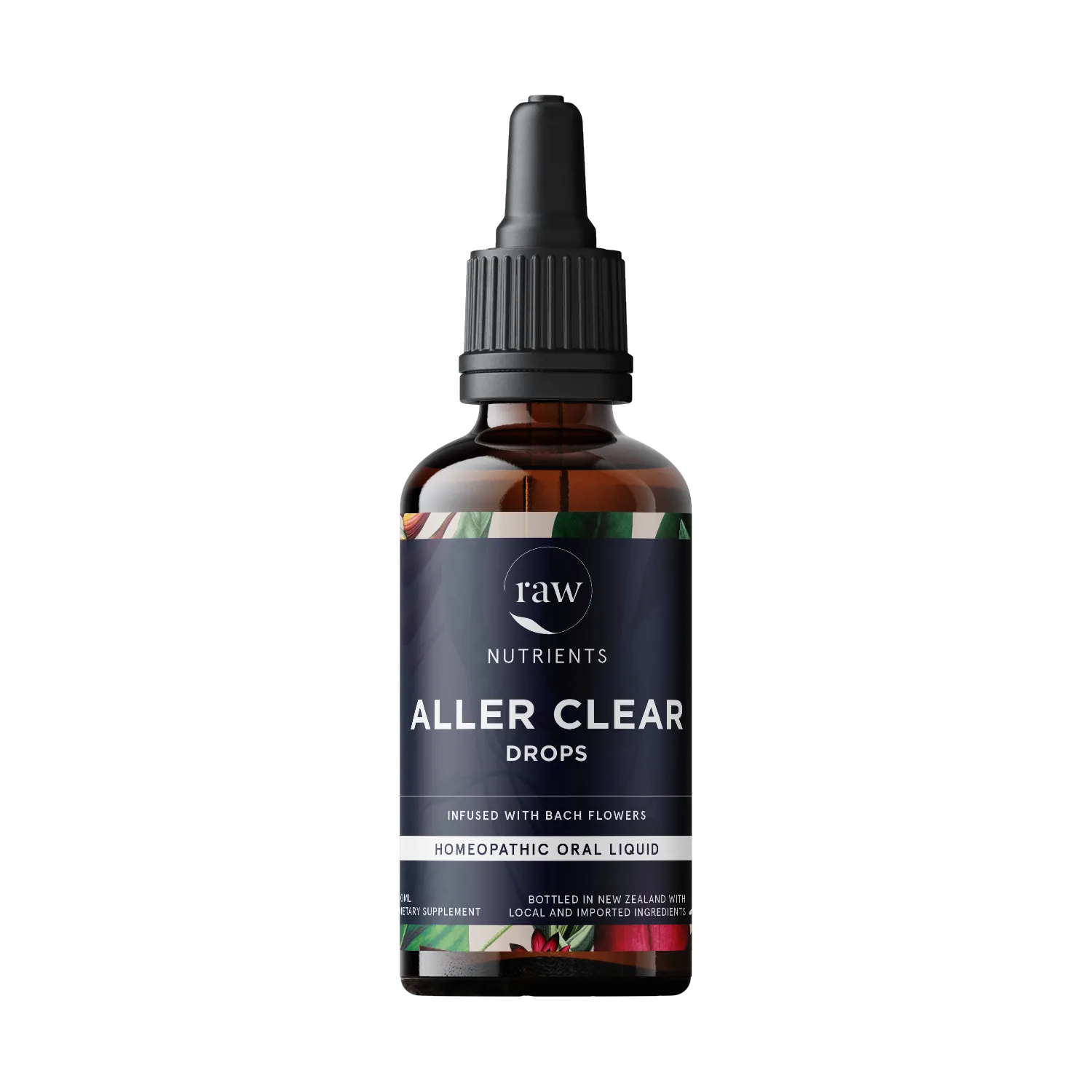 Raw Nutrients Aller Clear Drops - Infused with Bach Flowers