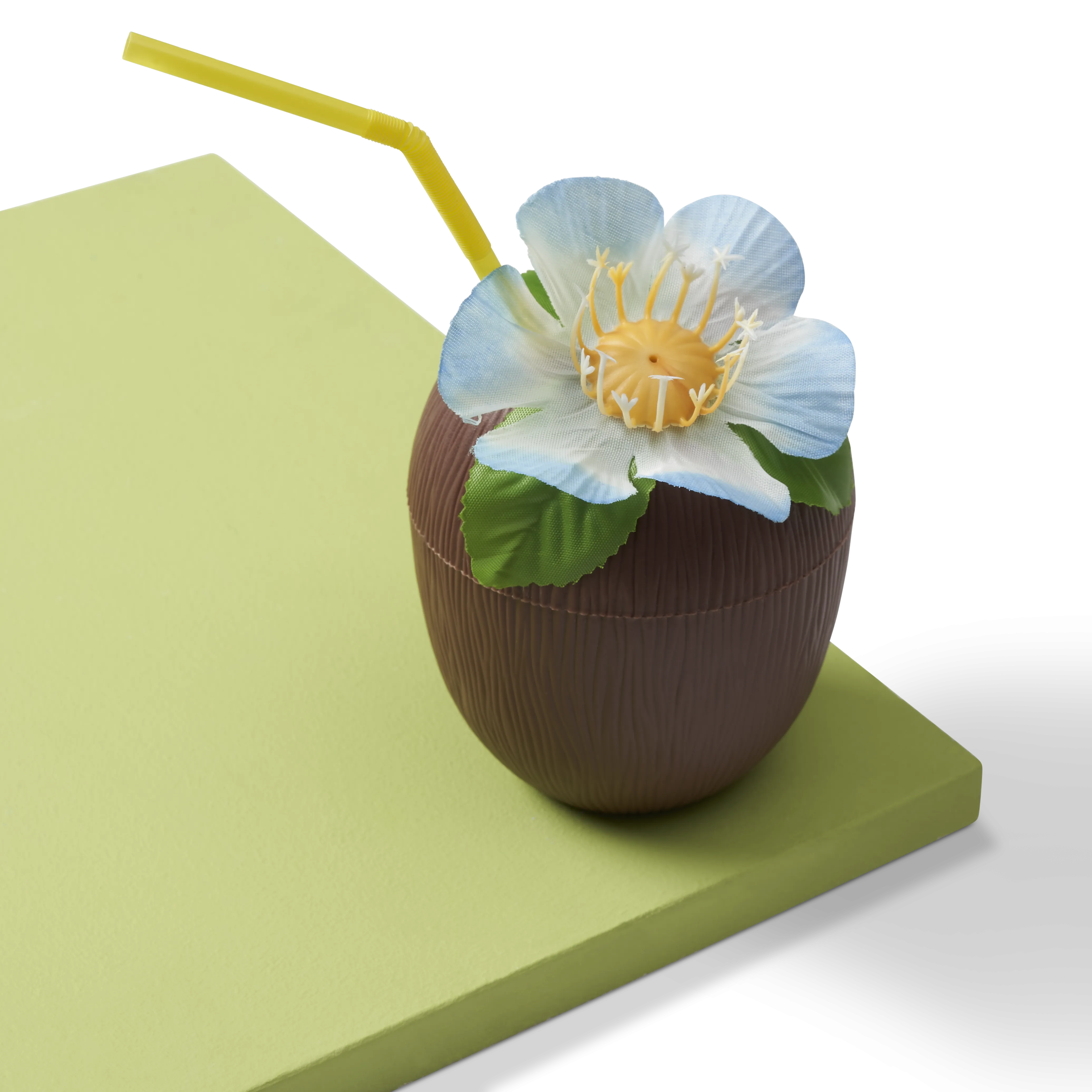 Reusable Coconut Cups with Straws (340 ml)