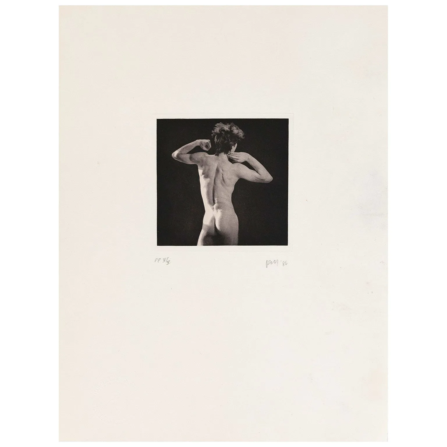 ROBERT MAPPLETHORPE "SEASON IN HELL: NUDE" 1986