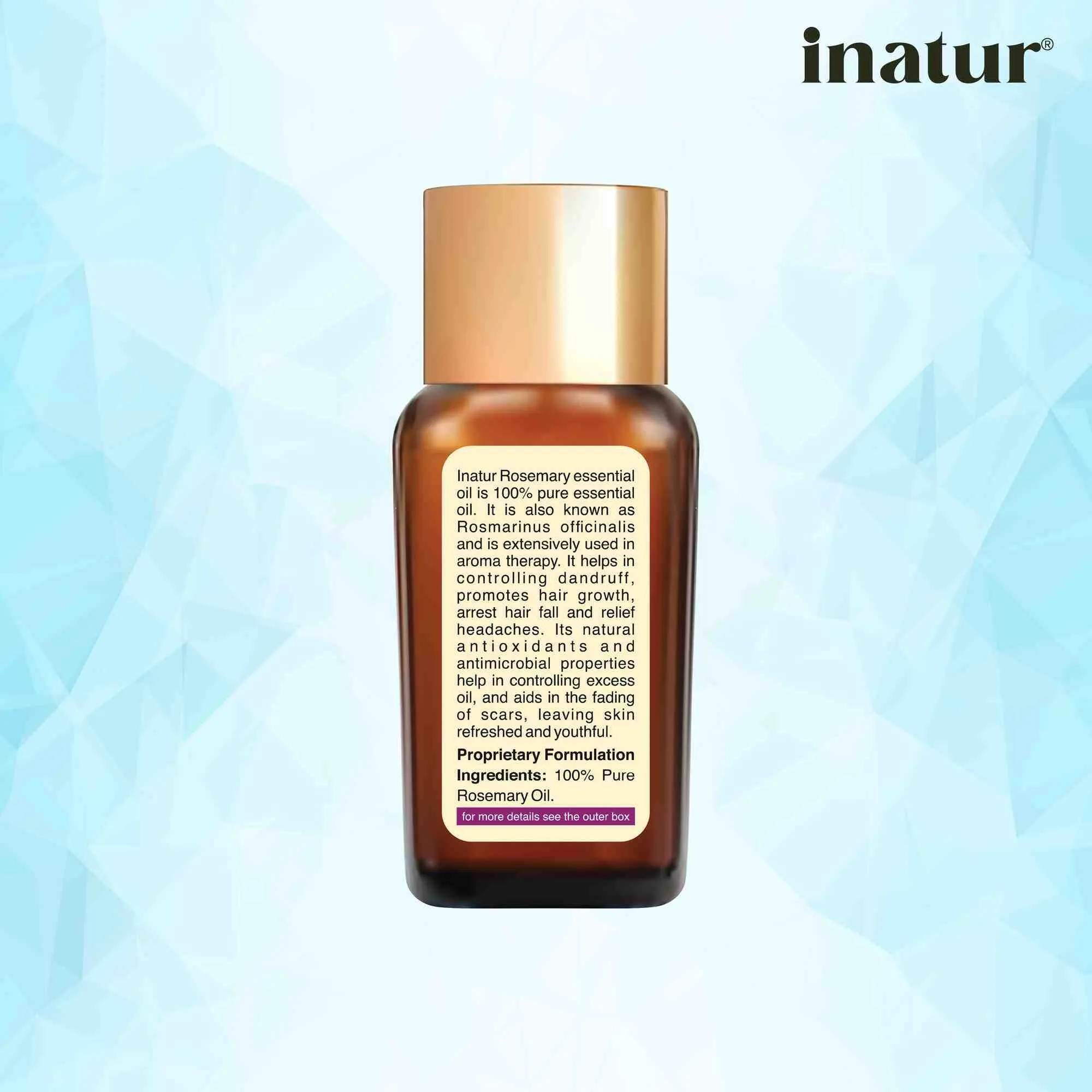 Rosemary Pure Essential Oil - 12ml