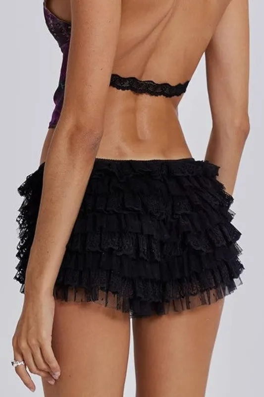 Ruffled Lace Short