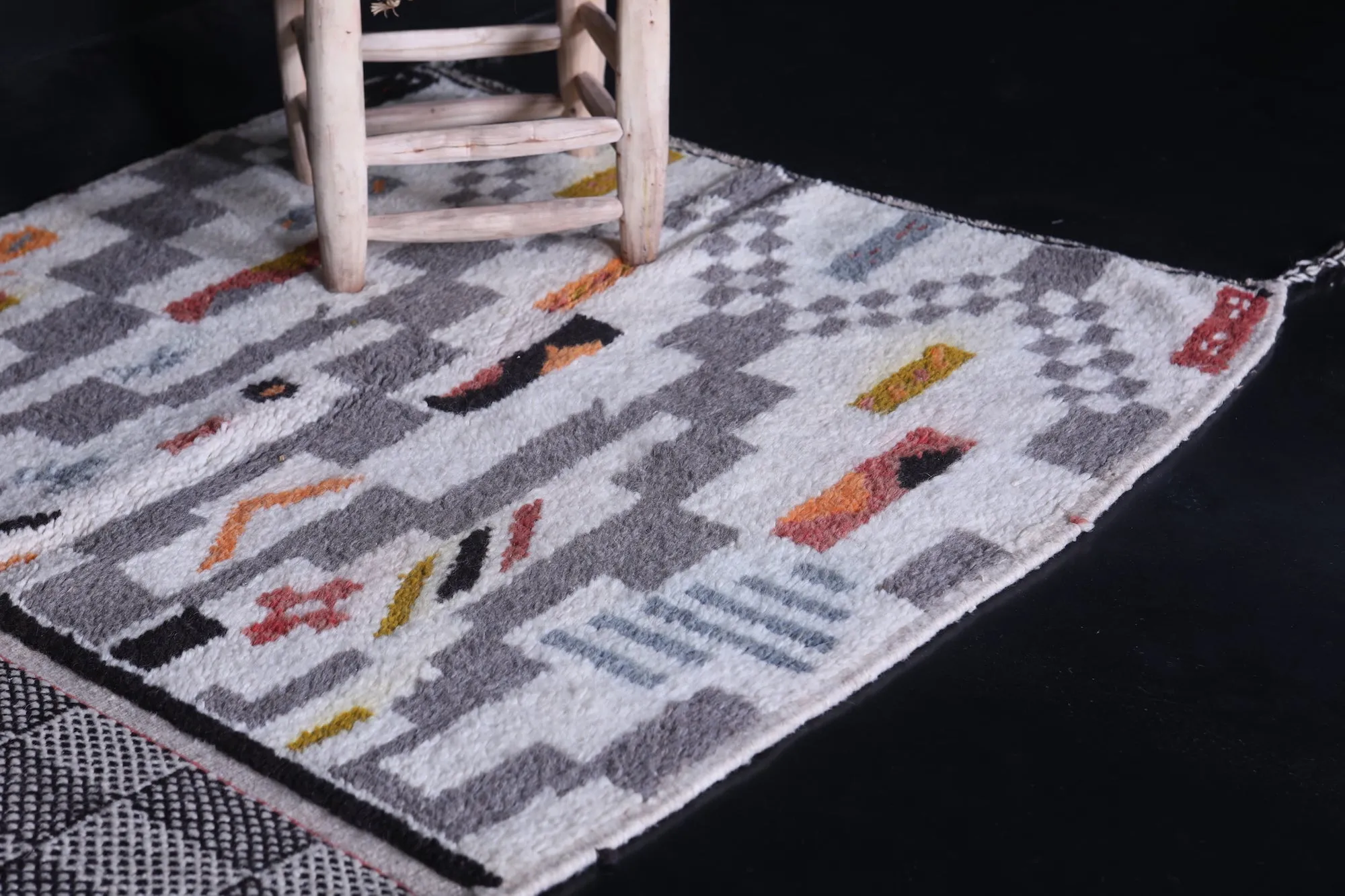 Runner Moroccan Rug 3.6 x 7 Feet – Traditional Handmade Style