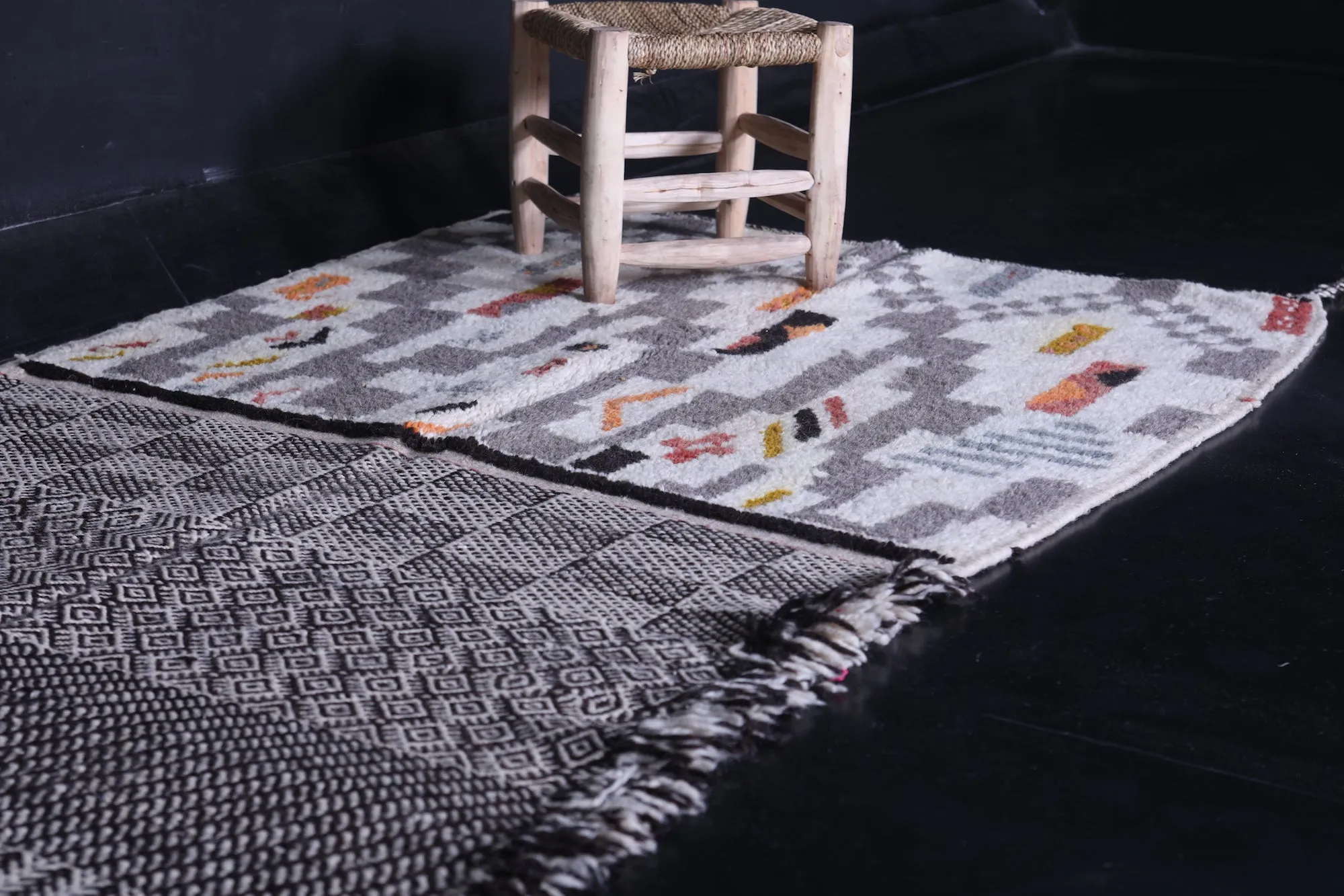Runner Moroccan Rug 3.6 x 7 Feet – Traditional Handmade Style