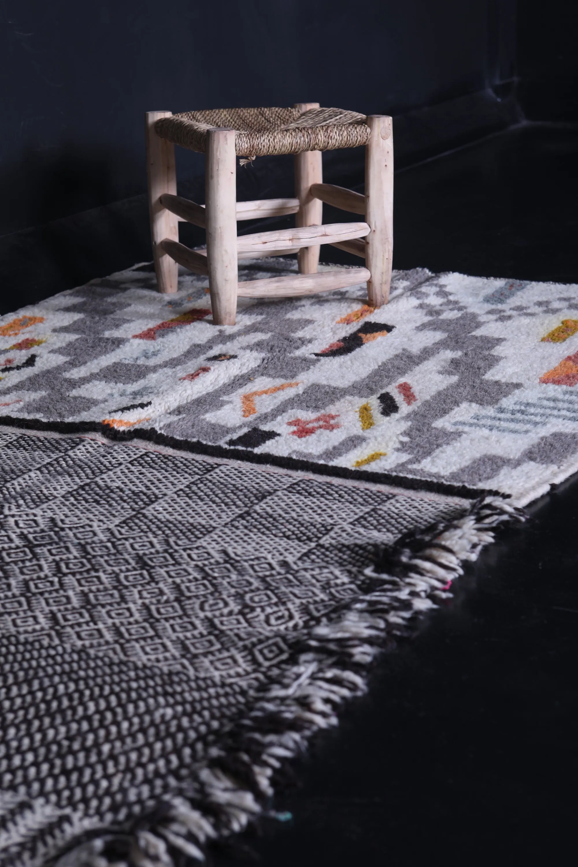 Runner Moroccan Rug 3.6 x 7 Feet – Traditional Handmade Style