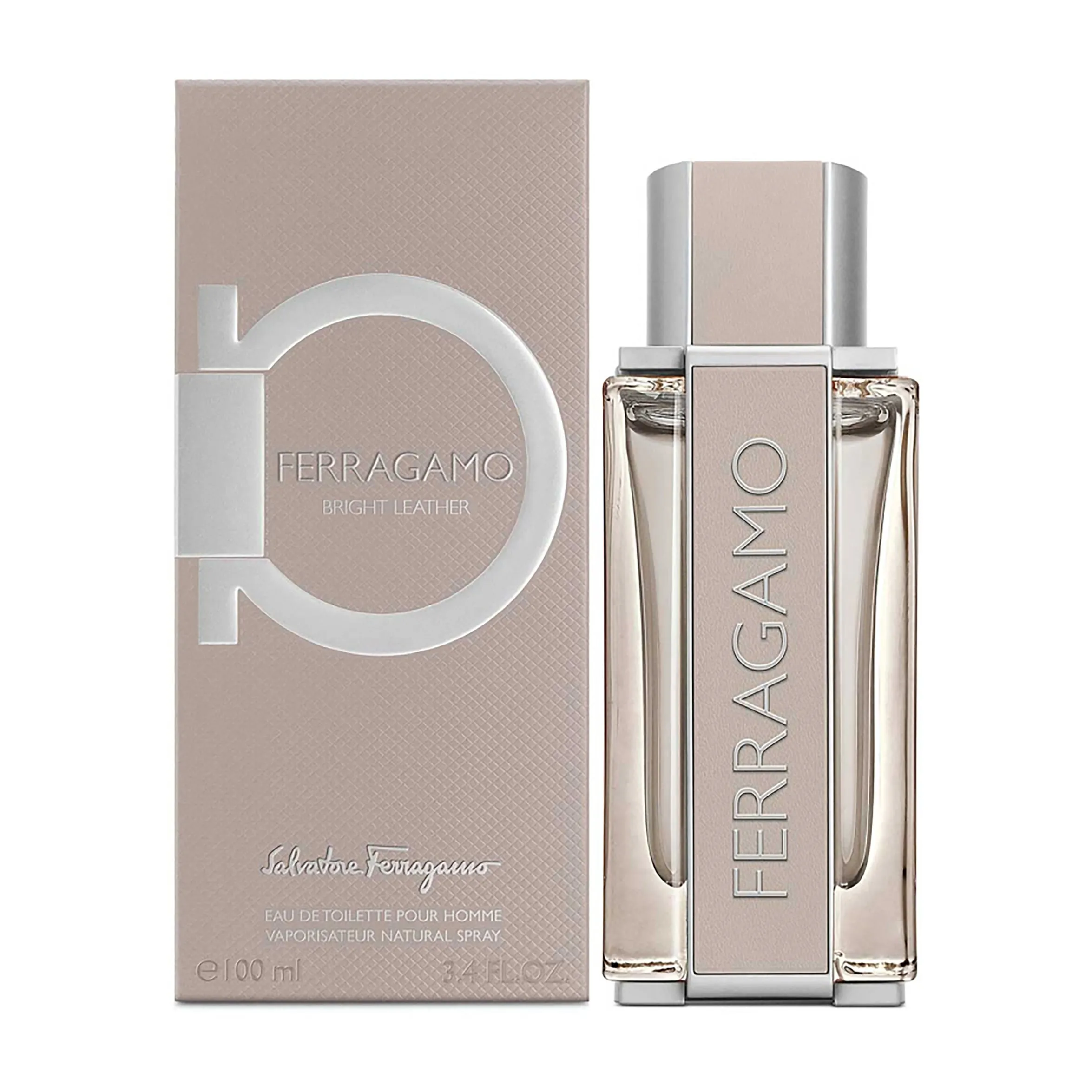 Salvatore Ferragamo Bright Leather Perfume For Men EDT 100ml