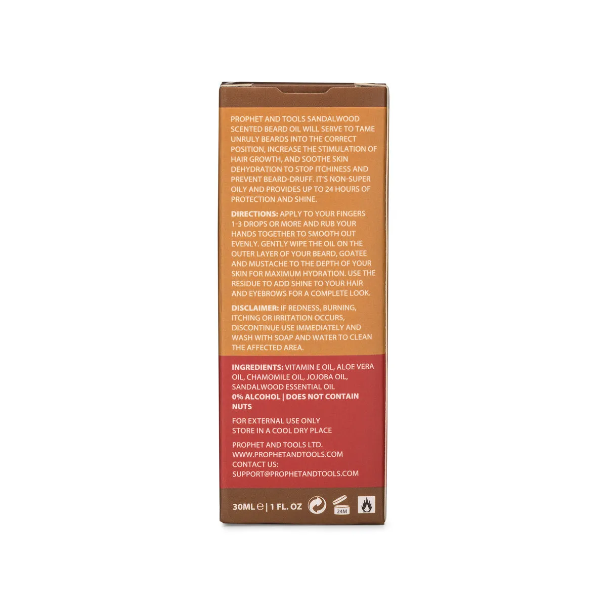 Sandalwood Beard Oil 1oz