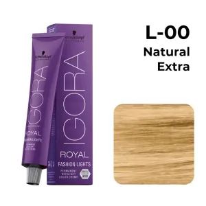 Schwarzkopf professional igora royal fashion lights permanent highlight color creme L-00