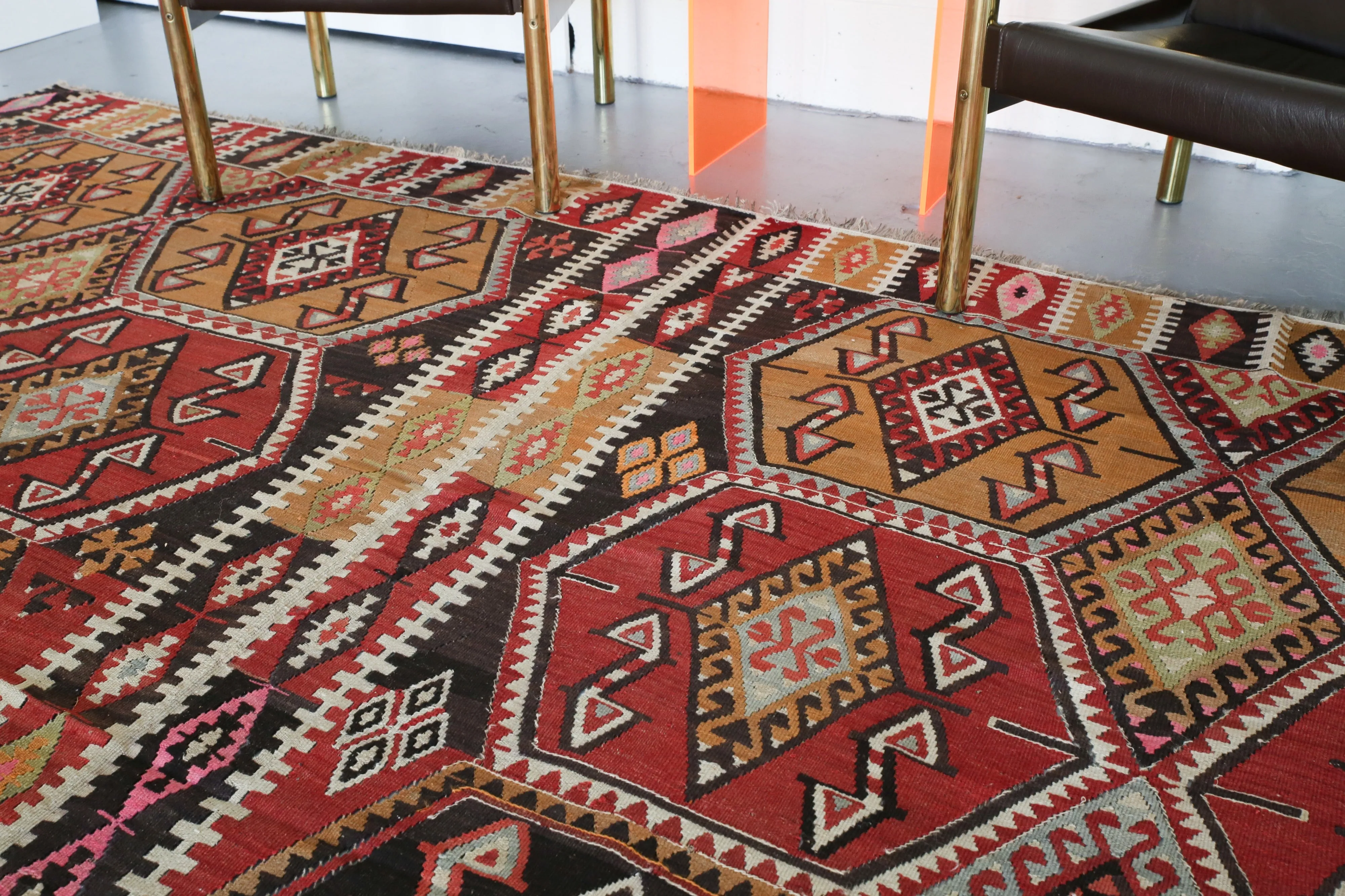 Semi-antique Sivas Kilim 10'8"x12'4"