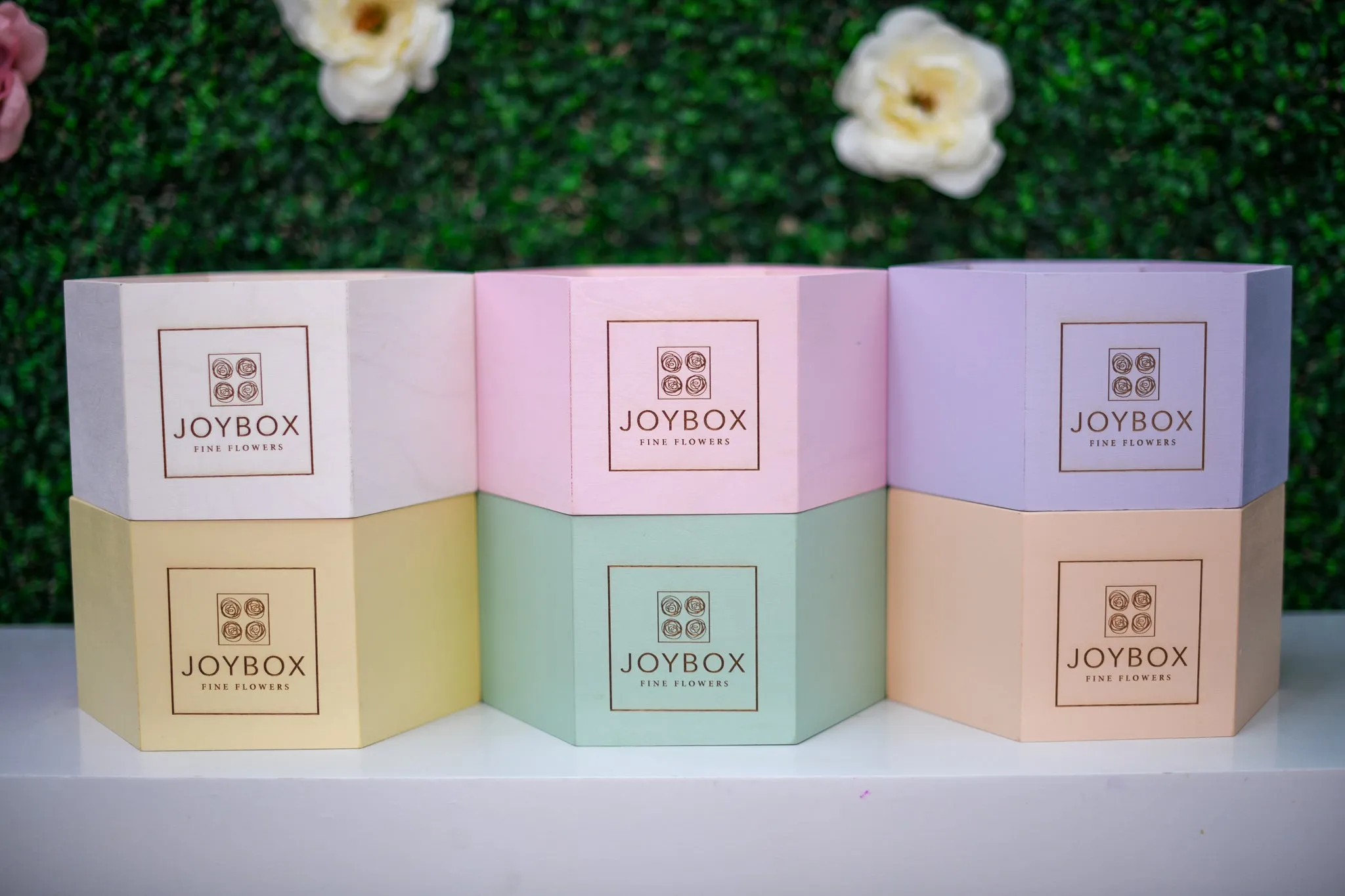 Signature Medium Wooden Hex JoyBox