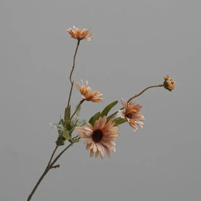 Silk Daisy Dandelion Ball Artificial Flowers