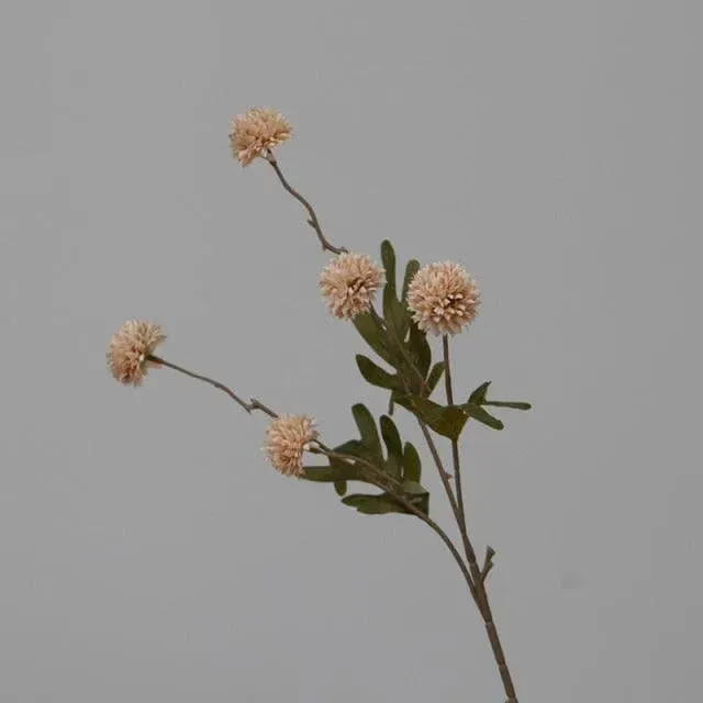 Silk Daisy Dandelion Ball Artificial Flowers