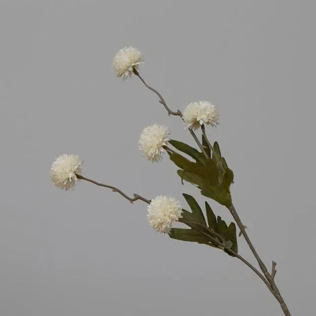 Silk Daisy Dandelion Ball Artificial Flowers