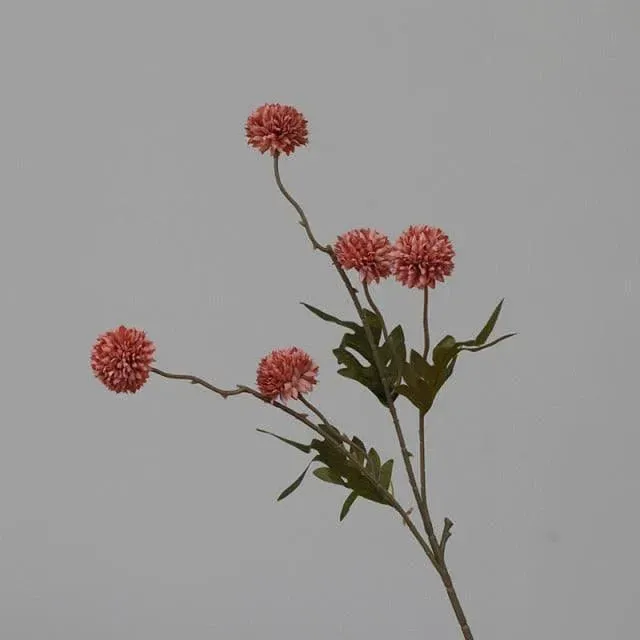 Silk Daisy Dandelion Ball Artificial Flowers